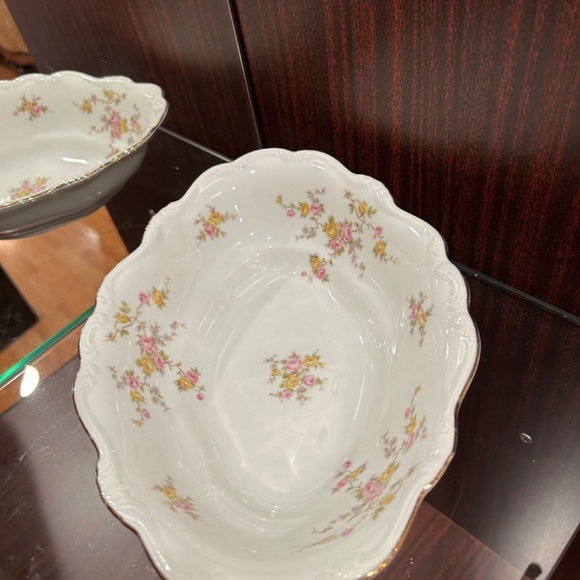 Johann Haviland MICHELE Oval Vegetable Bowl 10.75" Long 7.5" Wide 2.5" High - Picture 8 of 12